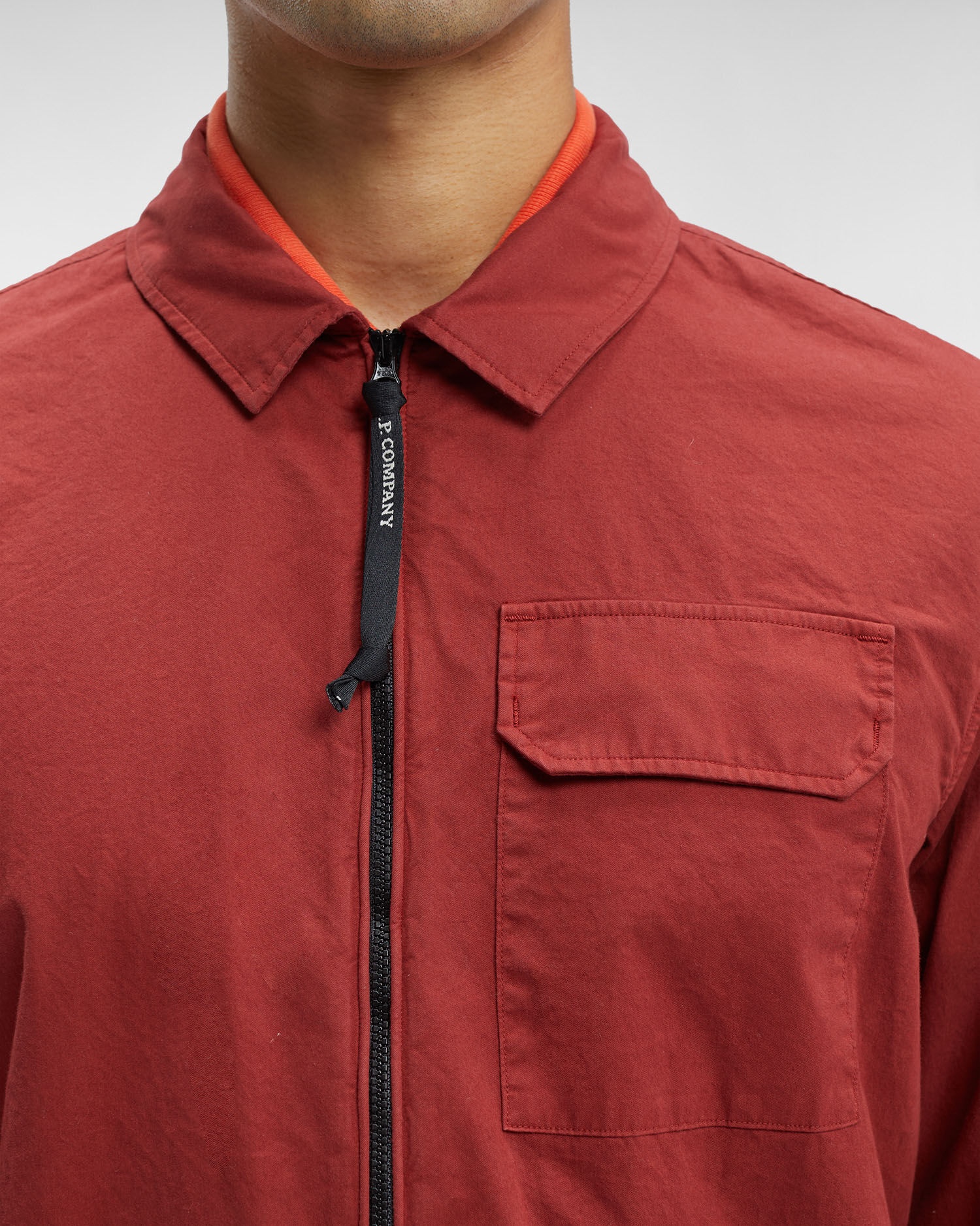 Gabardine Zipped Shirt - 4