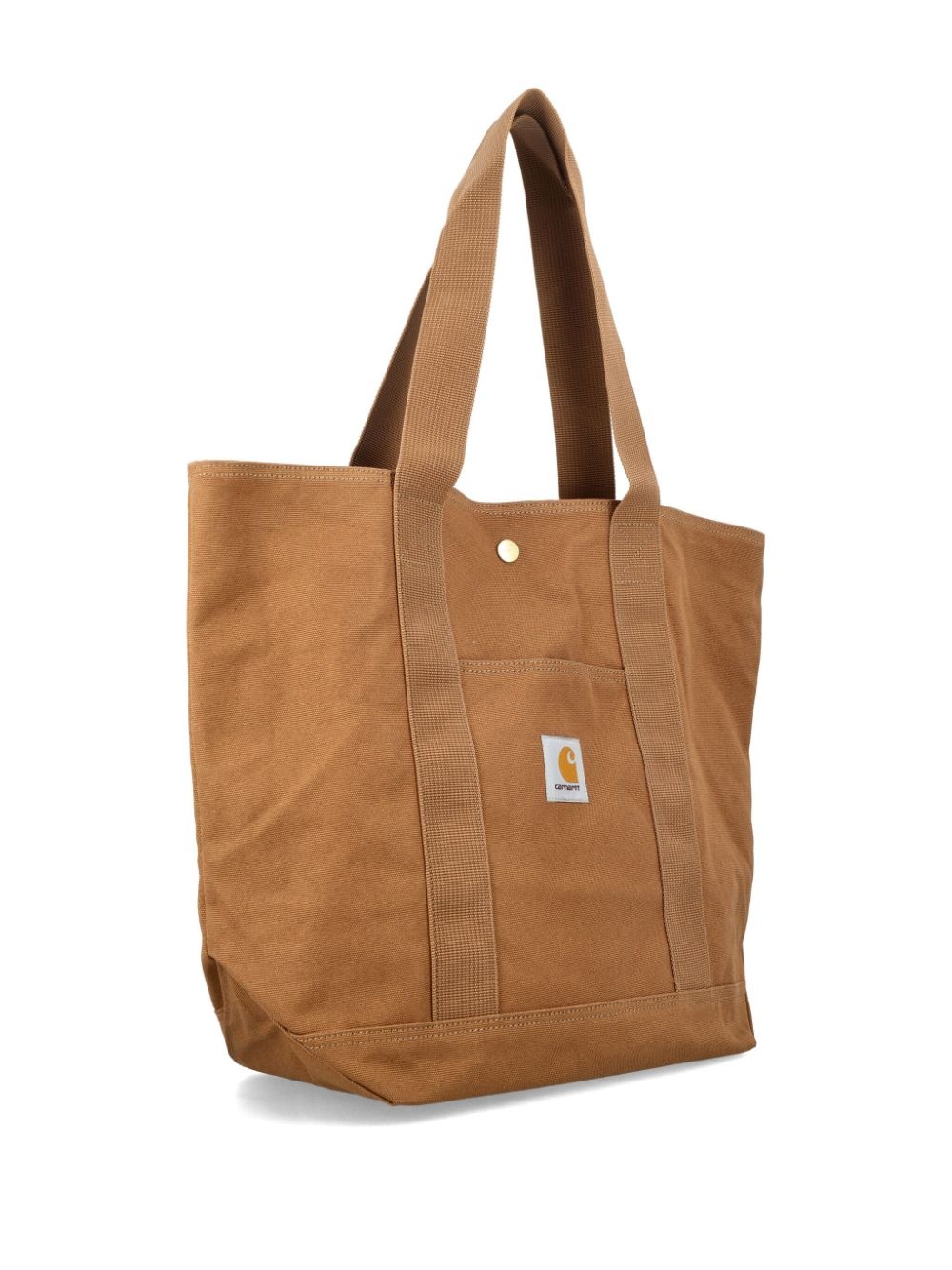 logo-patch canvas tote bag - 4