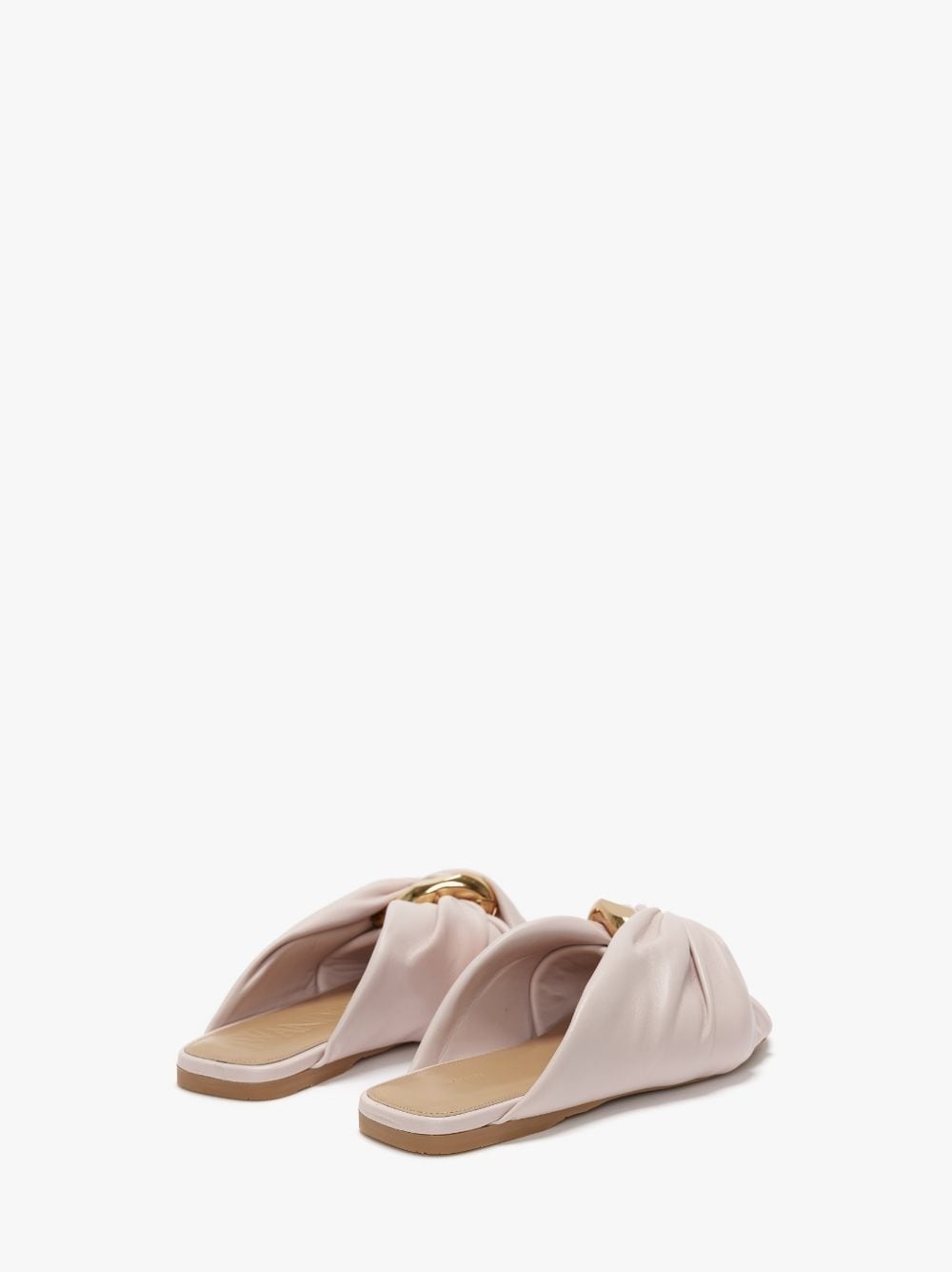 CORNER LEATHER FLATS - 3