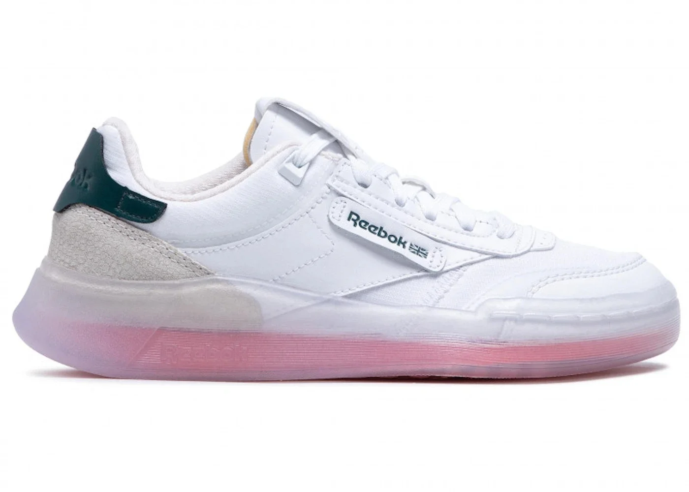 Reebok Club C Legacy White Twisted Coral (Women's) - 1