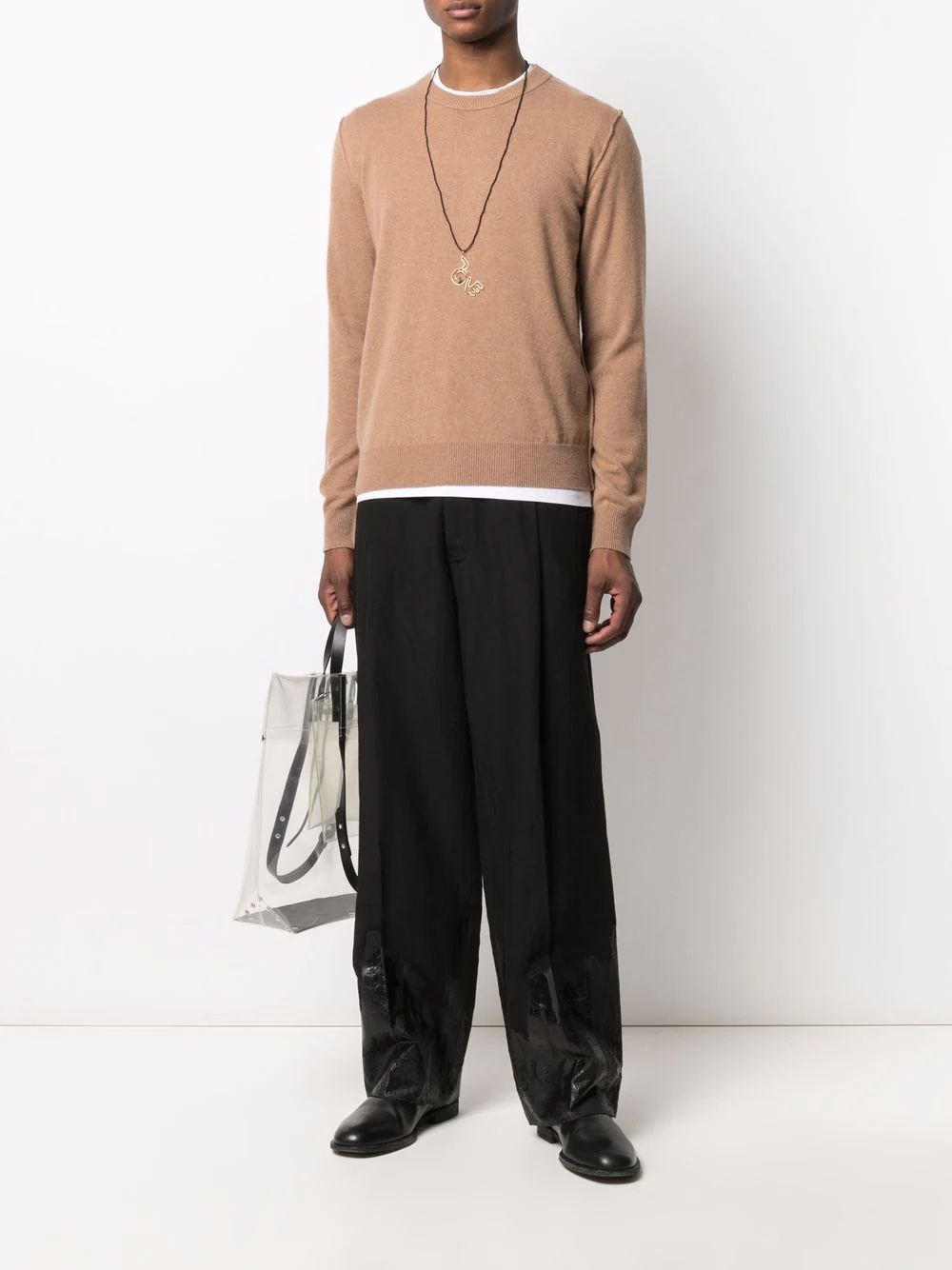 cashmere crew-neck jumper - 2