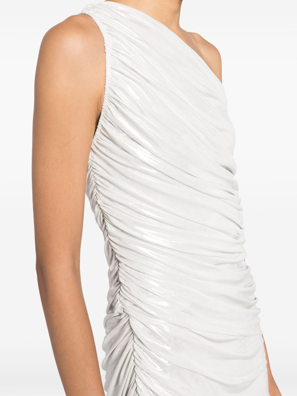 Diana asymmetrical off-shoulder dress - 5