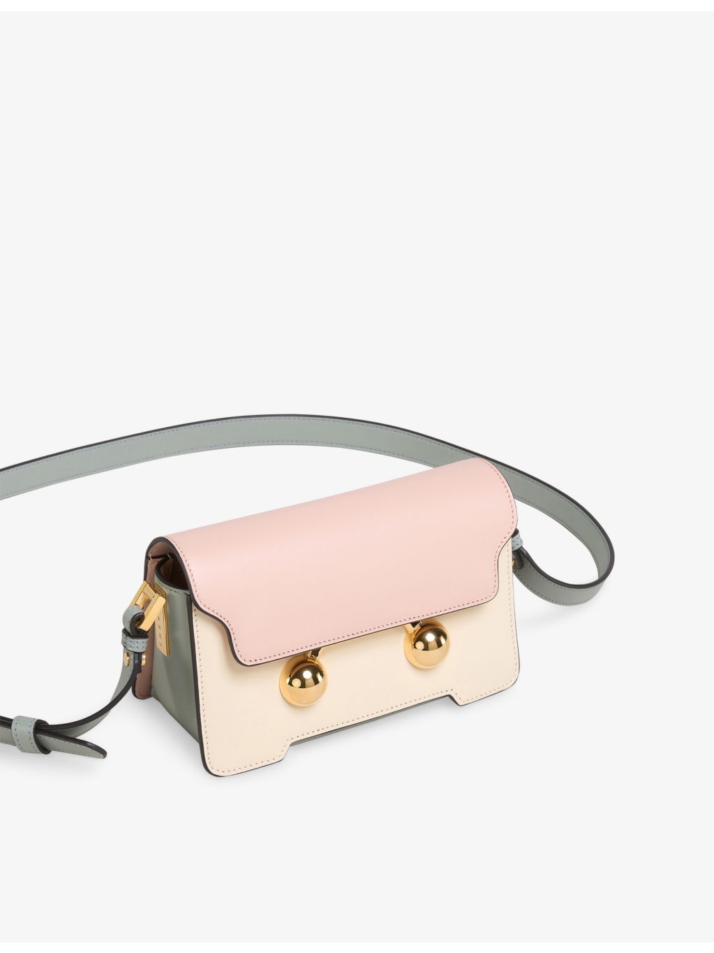 Trunkaroo Mini Leather Shoulder Bag - 2