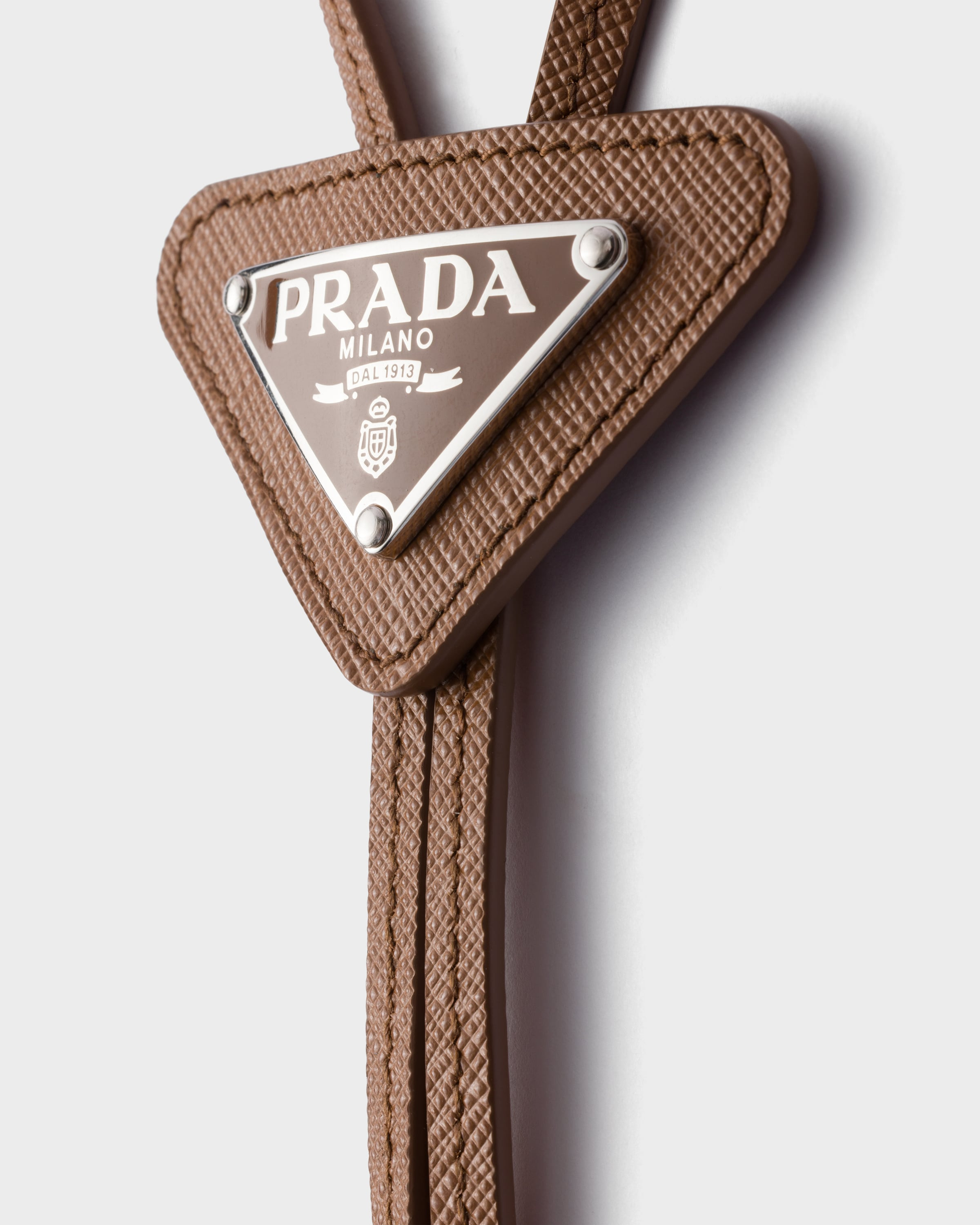 Saffiano leather bolo tie - 3