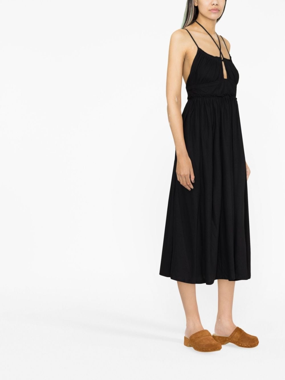 Freya halterneck midi dress - 4