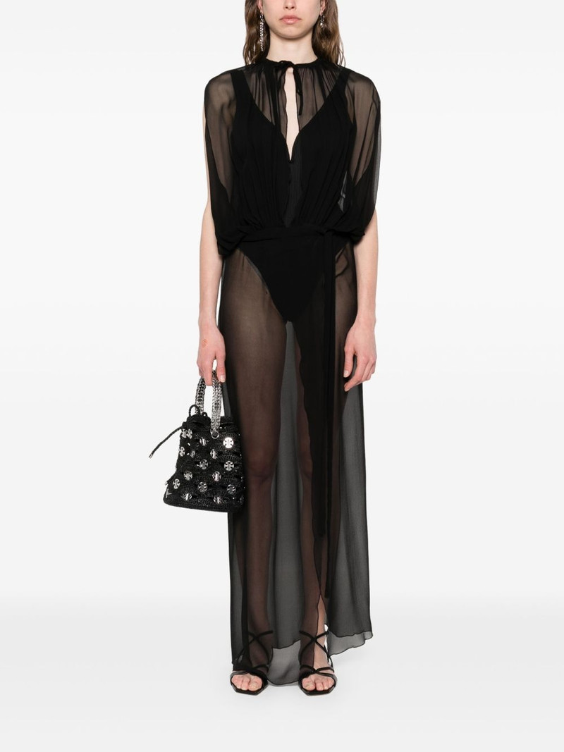 MÔNOT sleeveless sheer maxi dress outlook