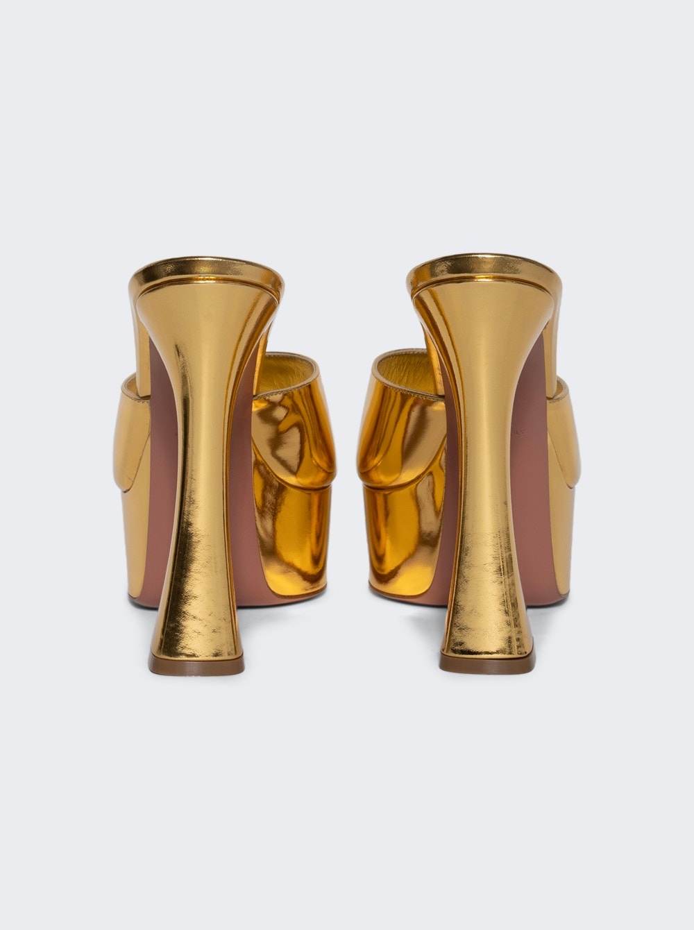 Dalida Slipper Sandals Mirror Gold - 4