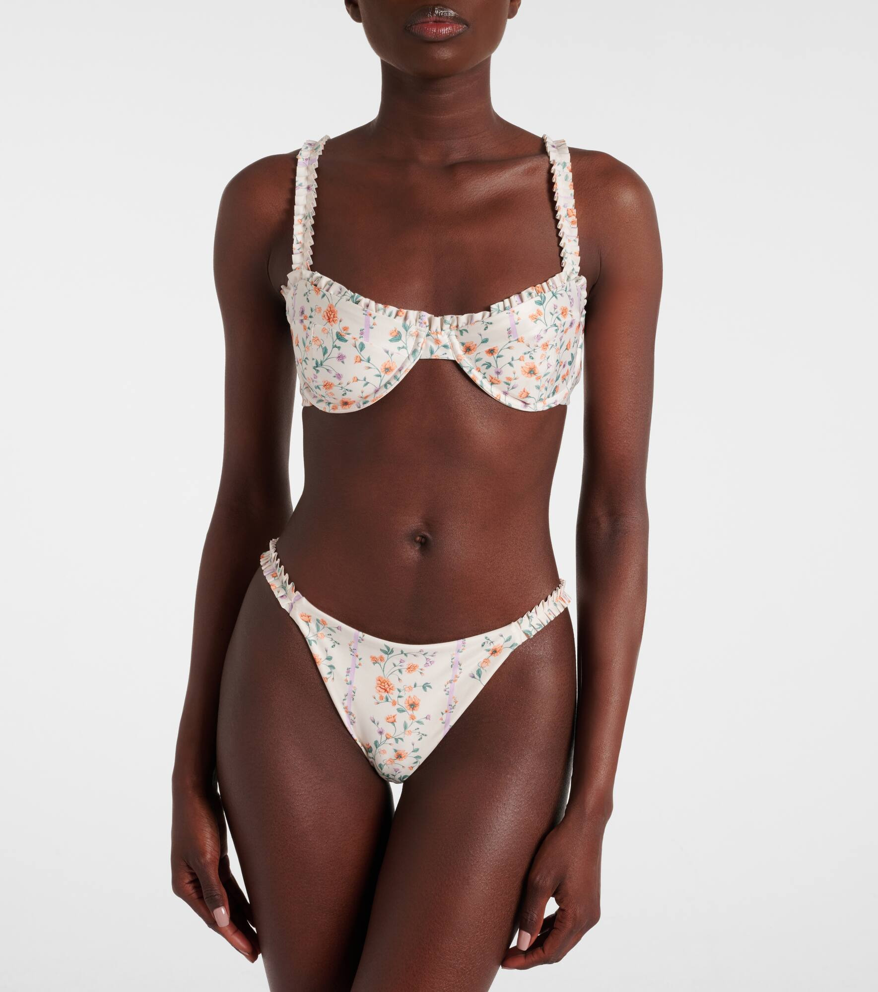Vera floral bikini bottoms - 2
