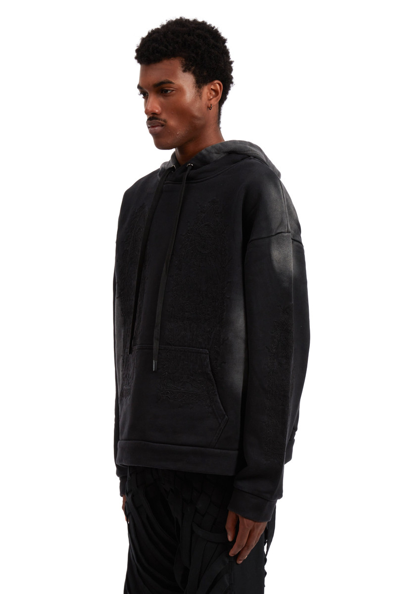 THORNED HOODED PULLOVER 4
