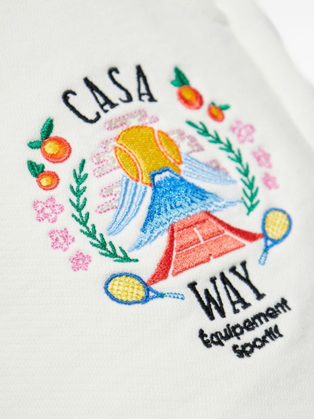 Casa Way embroidered track shorts - 5