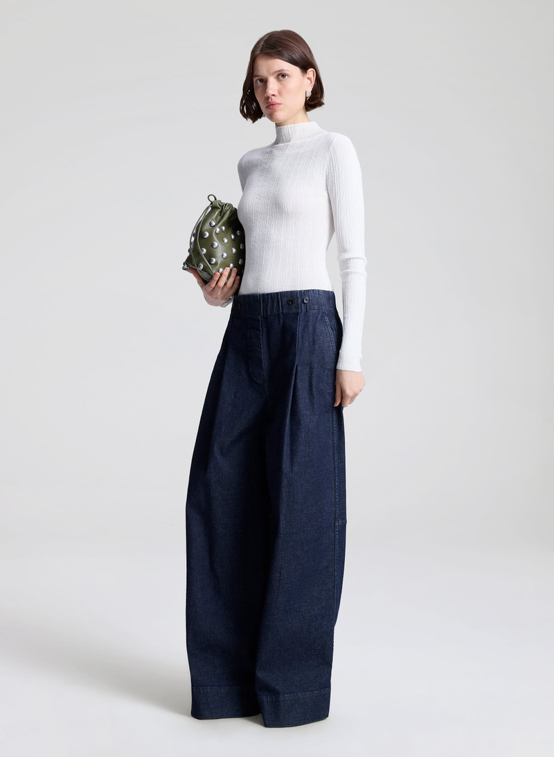 The 213 Wide Leg Denim Pant 5