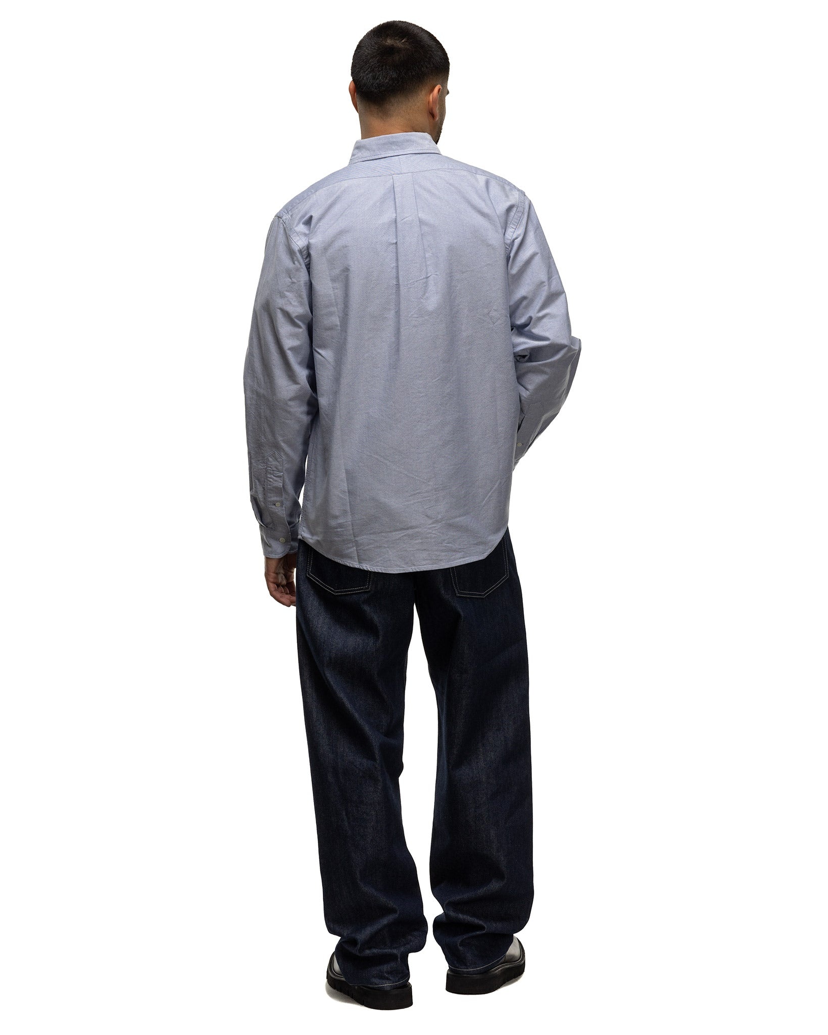 Oxford BD Shirt Blue - 3