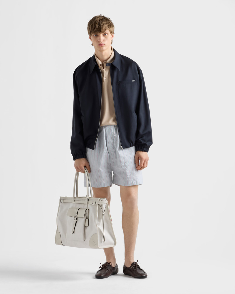 Prada Mohair wool blouson jacket outlook