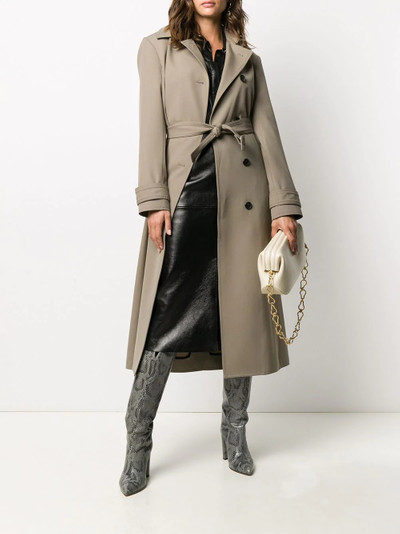 Victoria Beckham belted trench coat outlook