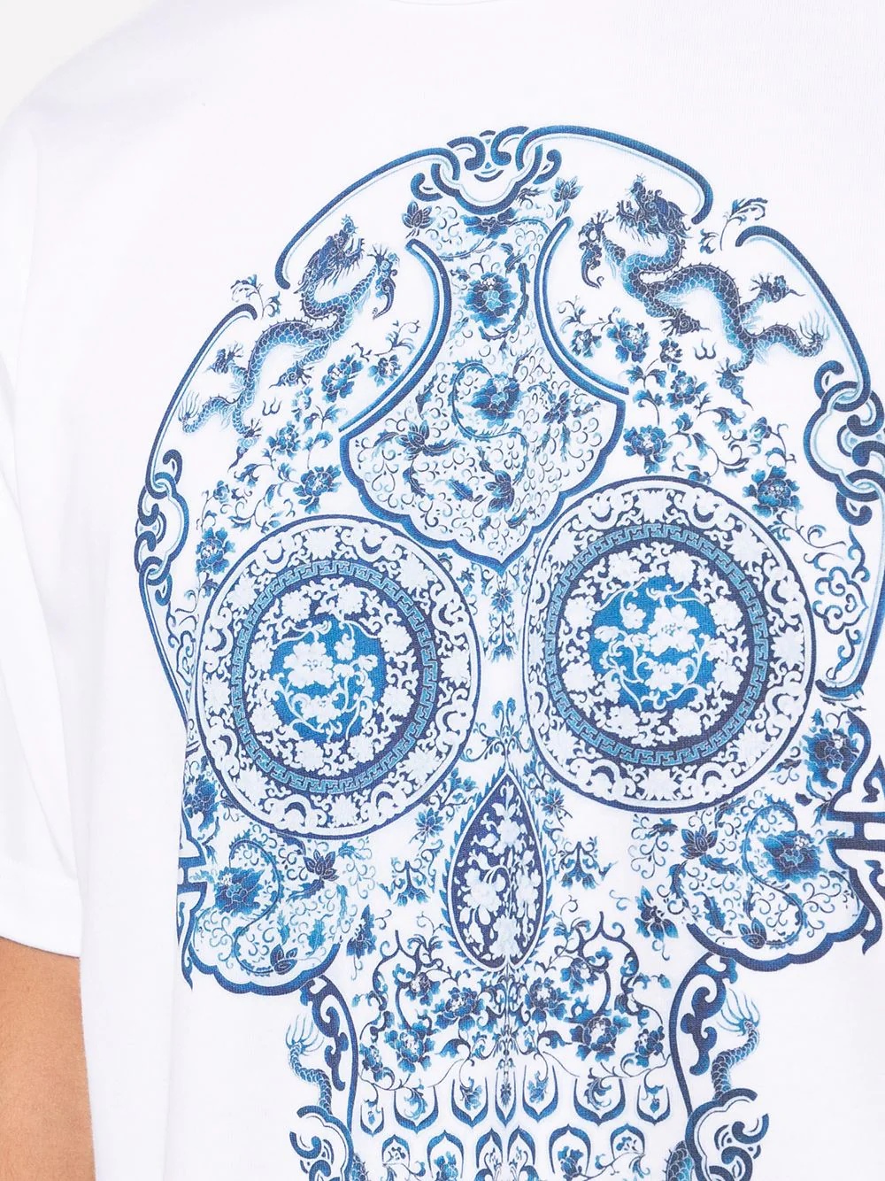 skull-print T-shirt - 5