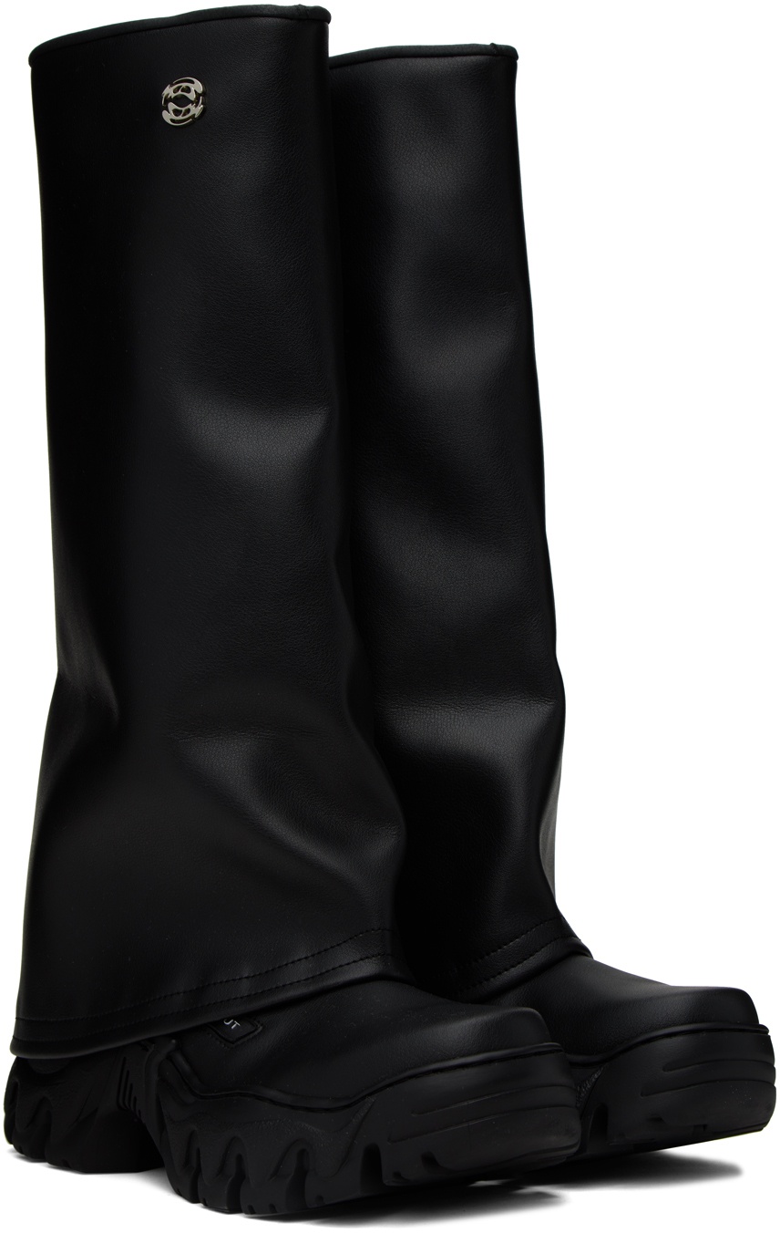 Black Boccaccio II Rain Boots - 4
