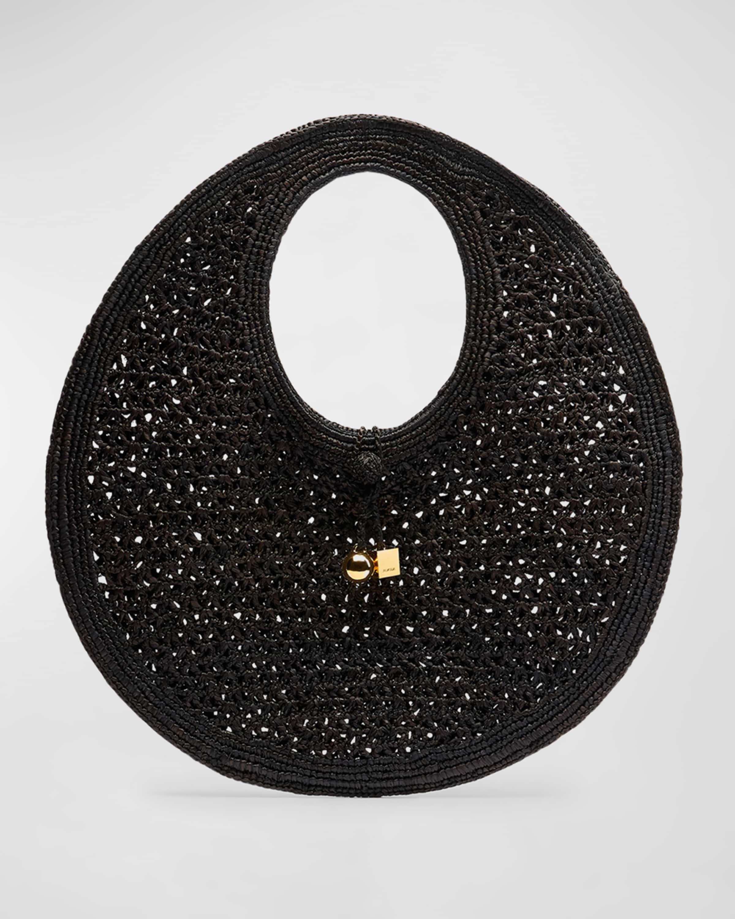 Le Rond Raffia Tote Bag - 1