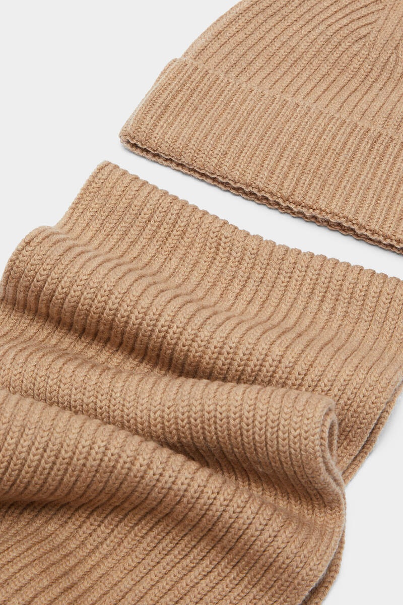 SCARF & HAT WARMY KNIT SET - 4