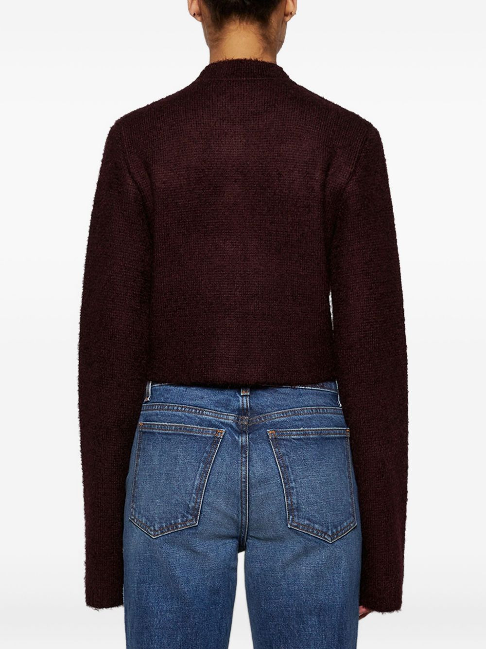 Ello button-front long-sleeve jacket - 5