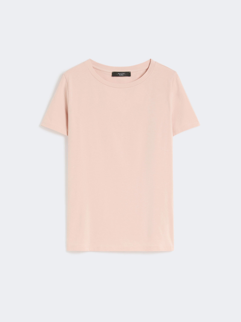 MULTIB Basic cotton jersey T-shirt - PINK 1