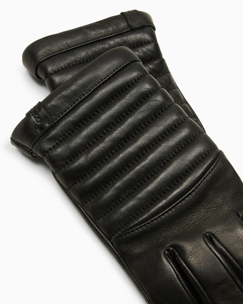 GIORGIO ARMANI Nappa-leather gloves outlook