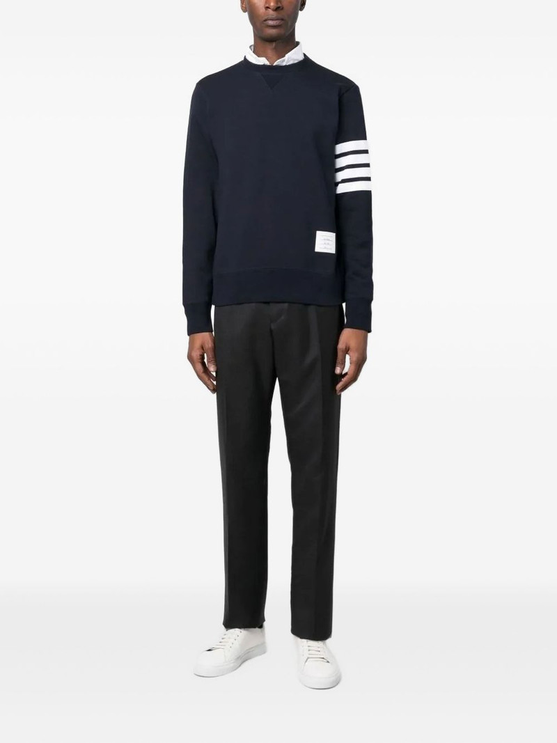 Thom Browne back-strap tailored trousers outlook