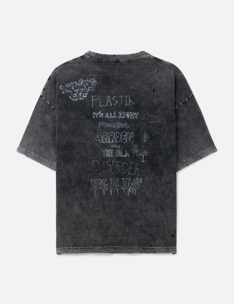 Maison MIHARAYASUHIRO BLEACHED T-SHIRT outlook