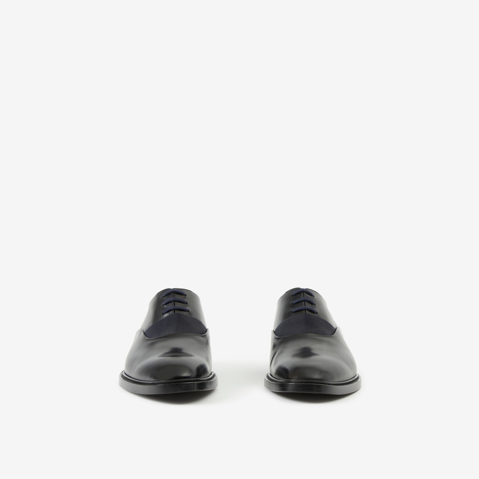 Ribbon Detail Leather Oxford Shoes - 2