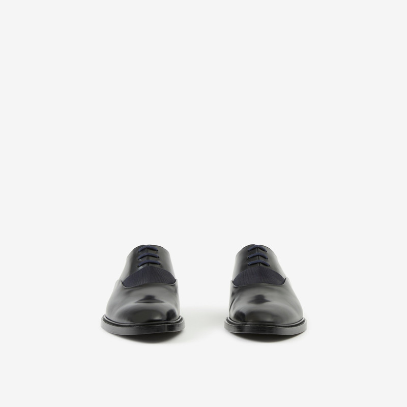 Burberry Ribbon Detail Leather Oxford Shoes outlook