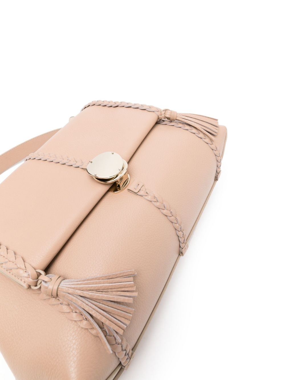medium Penelope leather shoulder bag - 4