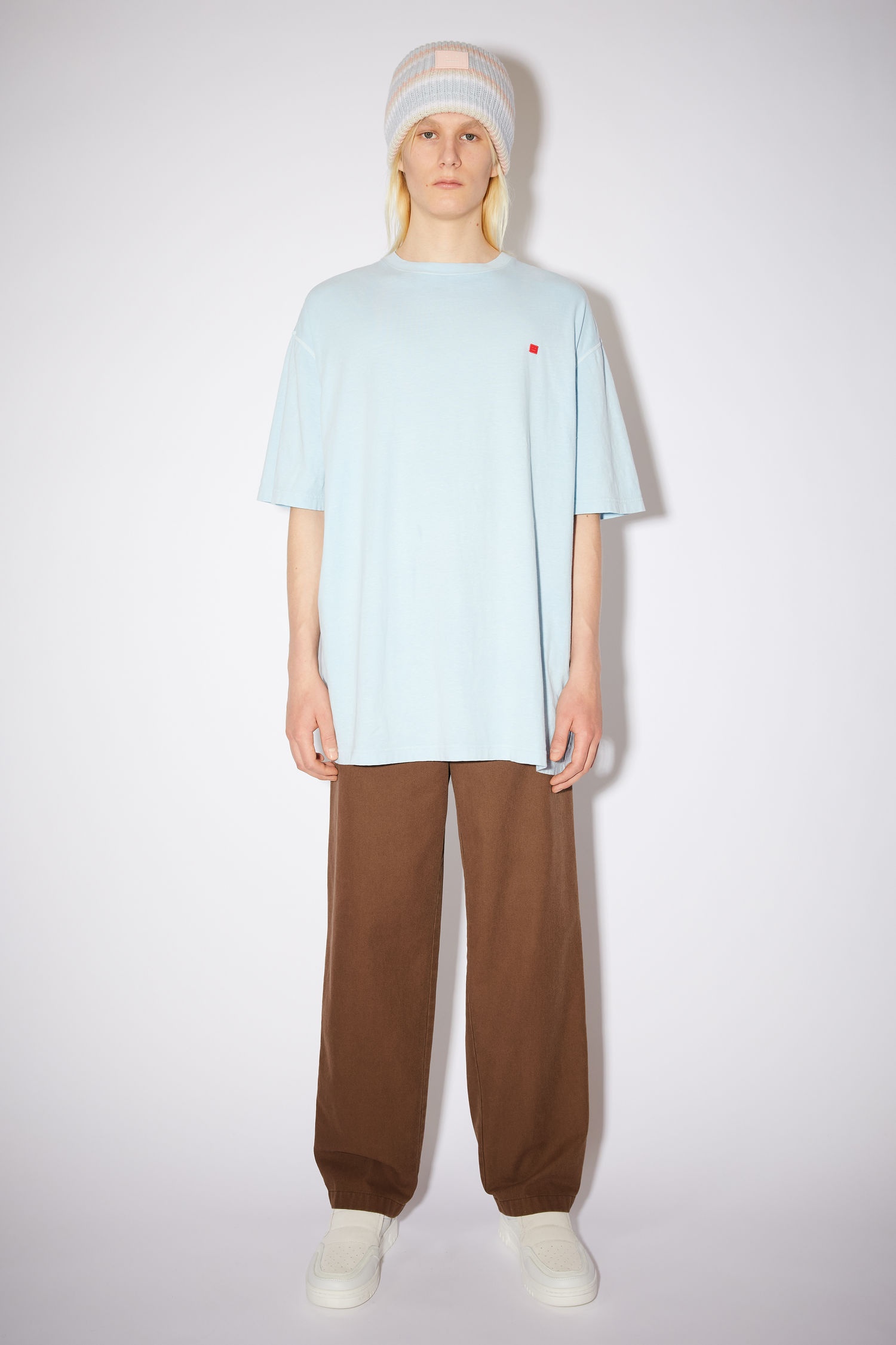 Oversized t-shirt - Powder blue - 2