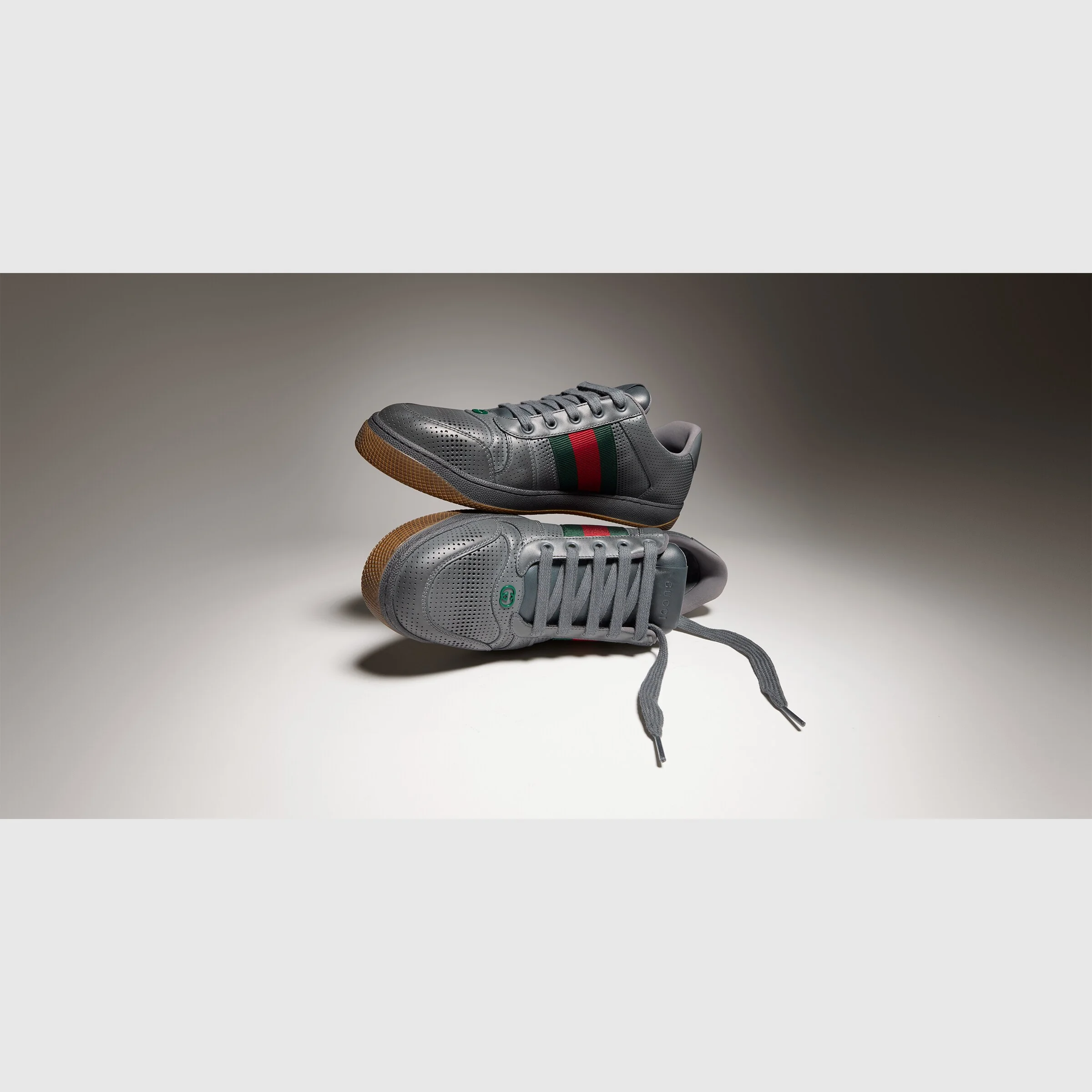 Men's wornout-effect Screener sneaker - 1