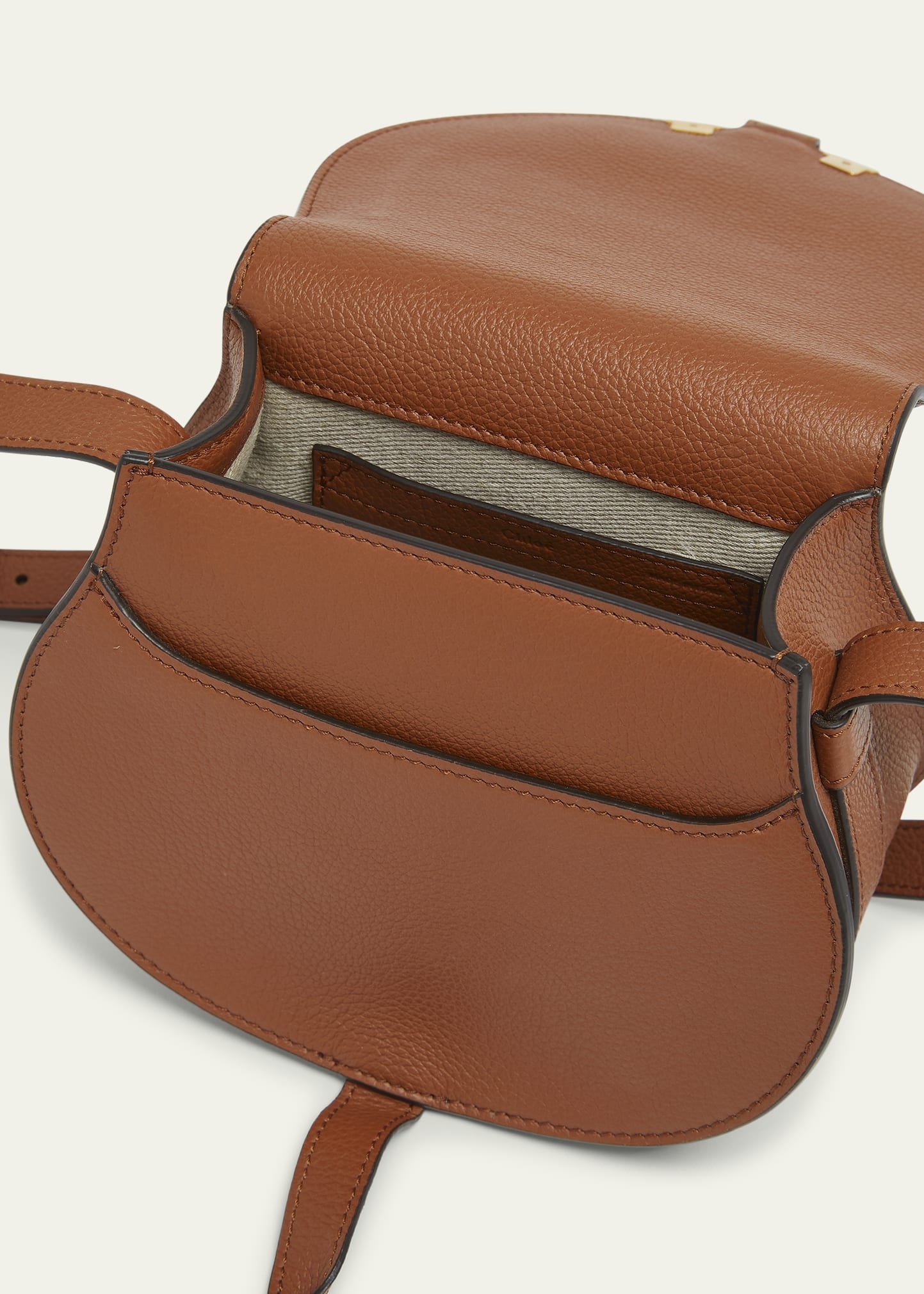 Marcie Small Crossbody Bag in Grained Calfskin - 4