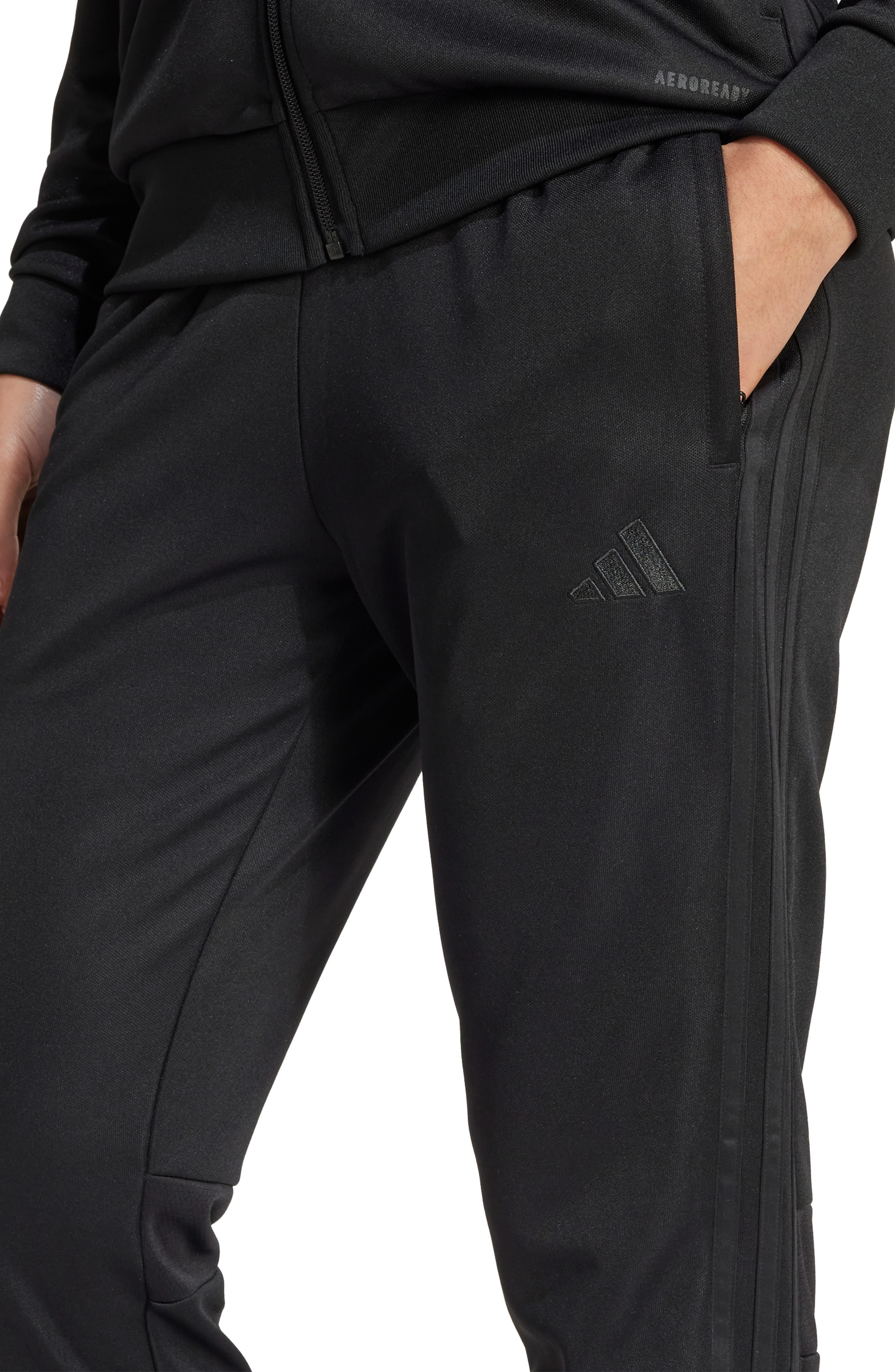 adidas Tiro 25 Essential Recycled Polyester Training Pants in Black at Nordstrom - 4