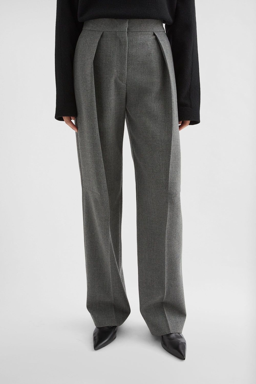 pleated trousers - 3