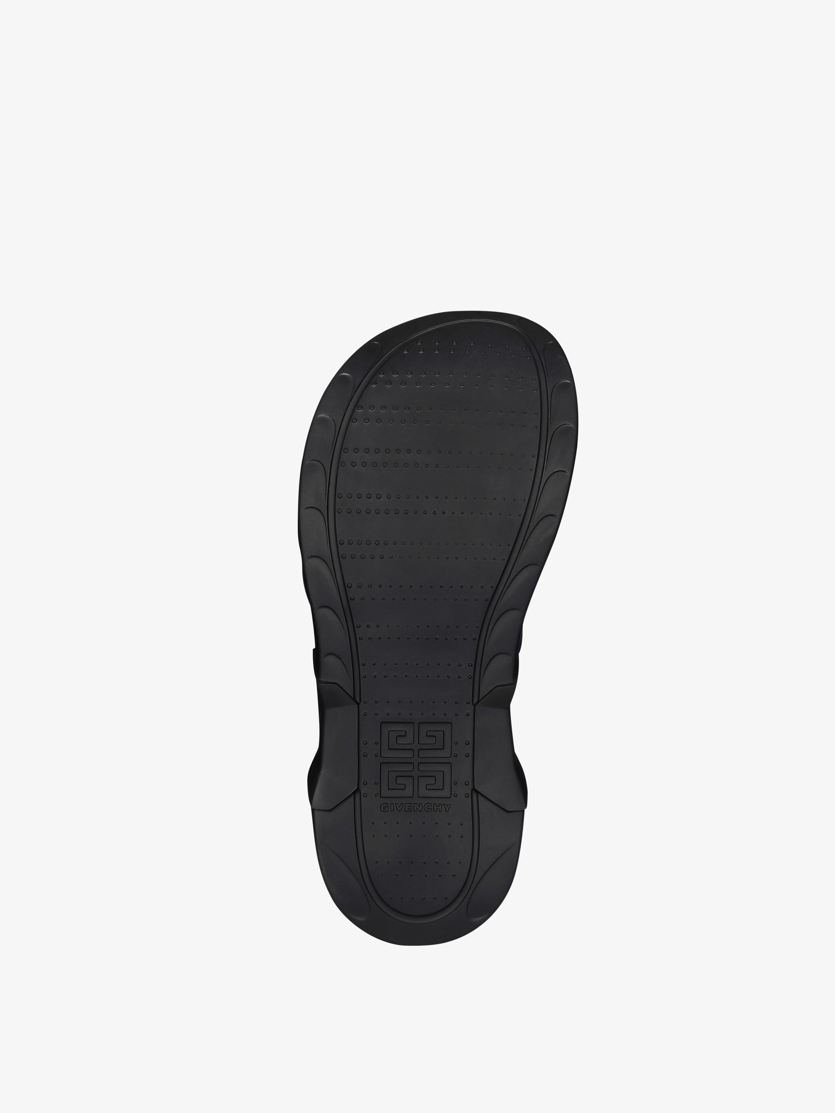 MARSHMALLOW FLAT SANDALS IN RUBBER - 5