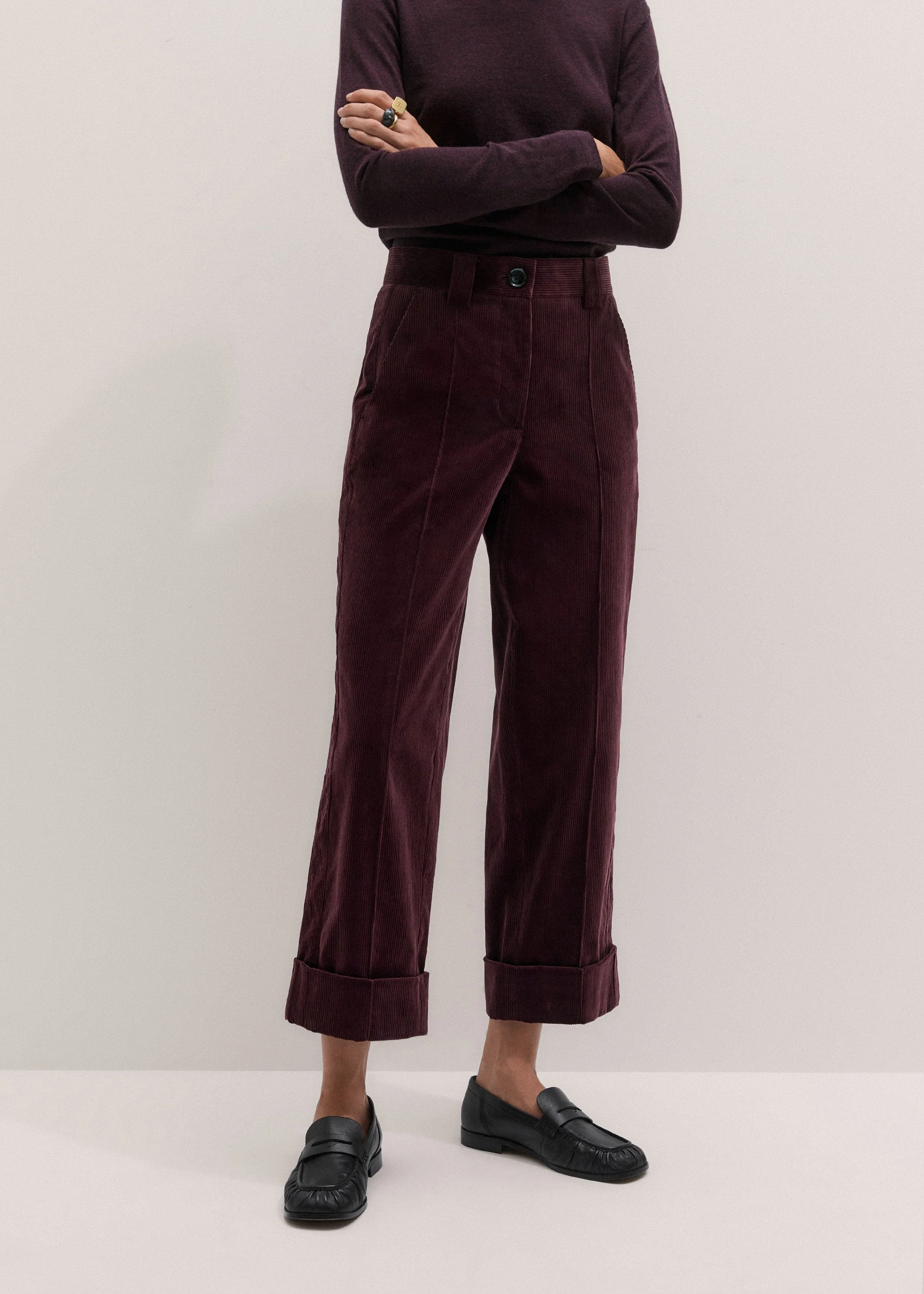 Straight Crop Pant - 1