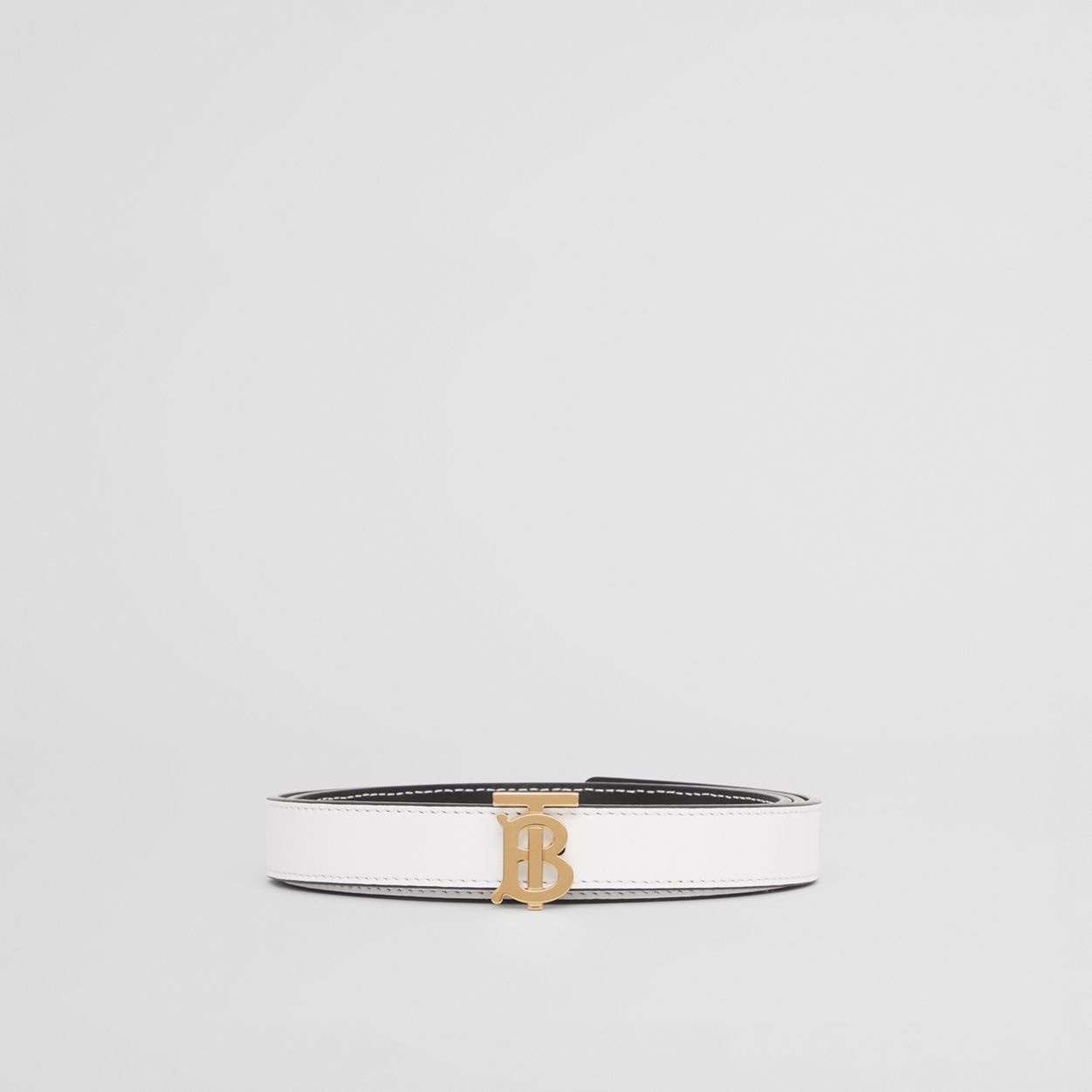 Reversible Monogram Motif Leather Belt - 4