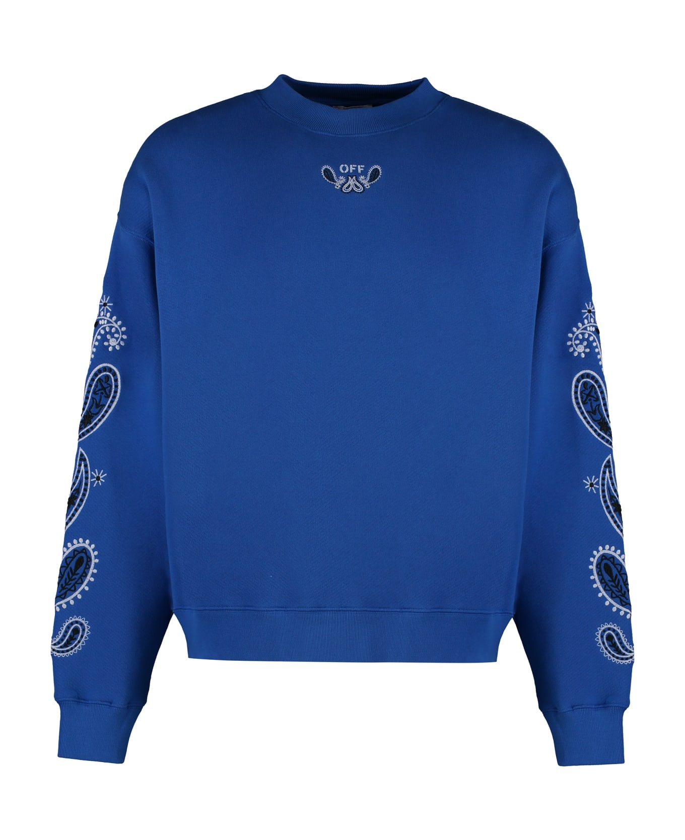 Logo Detail Cotton Sweatshirt - 1