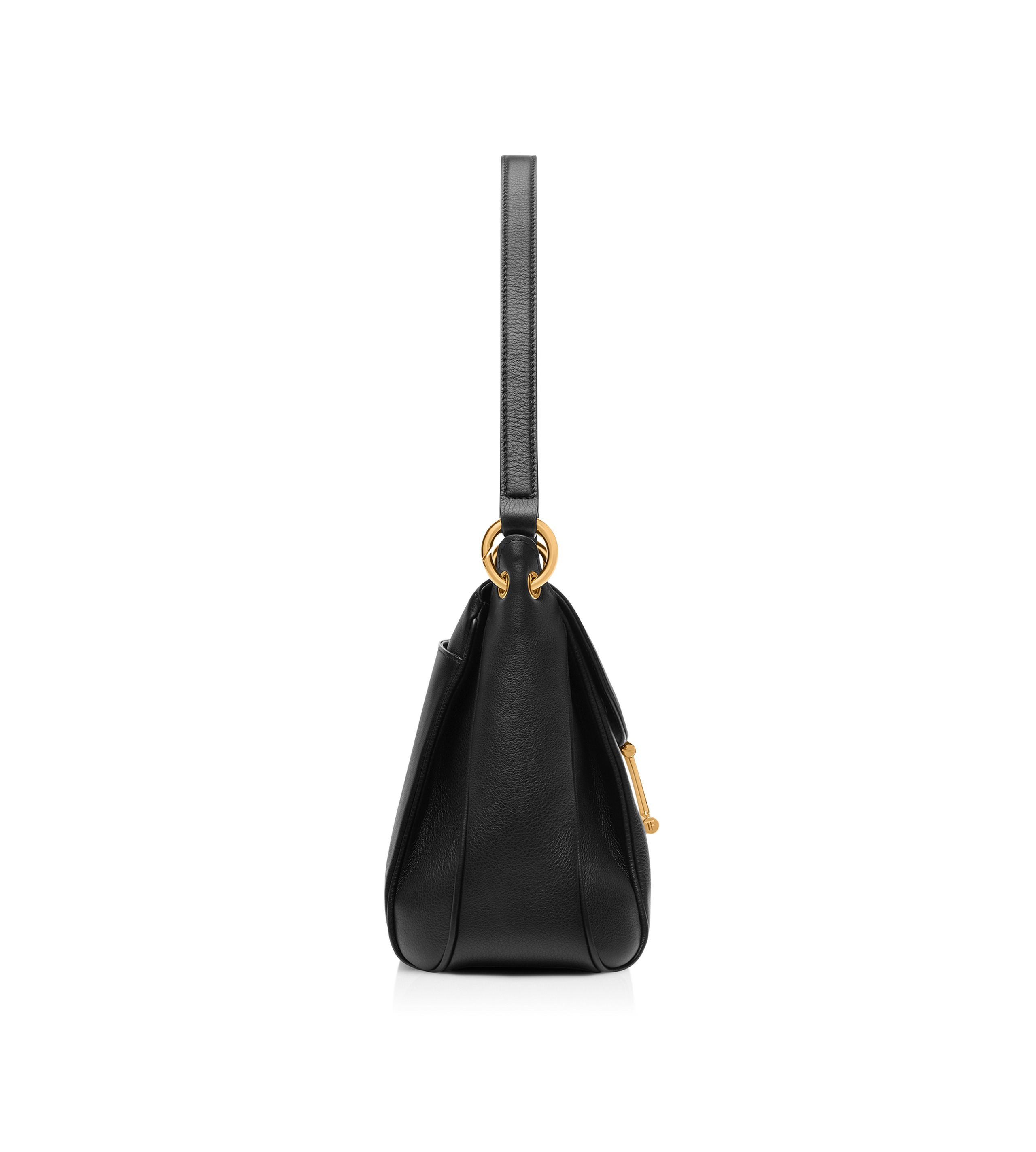 NATURAL GRAIN LEATHER TARA MEDIUM SHOULDER BAG - 2