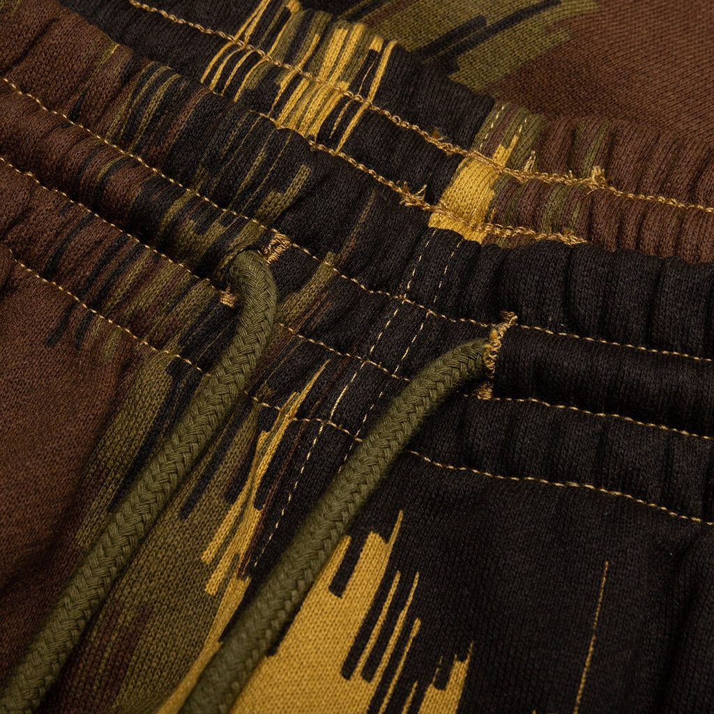 MELTED SWEATSHORTS - DRIED TOBACCO - 4