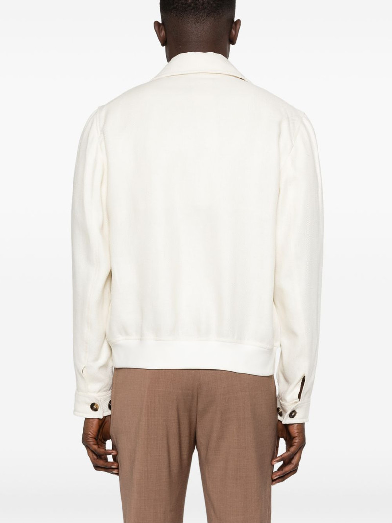 polo-collar bomber jacket 4