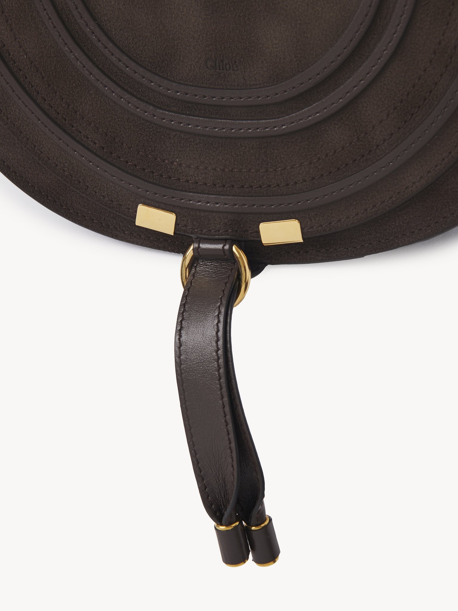 MARCIE SADDLE BAG IN SUEDE LEATHER - 6