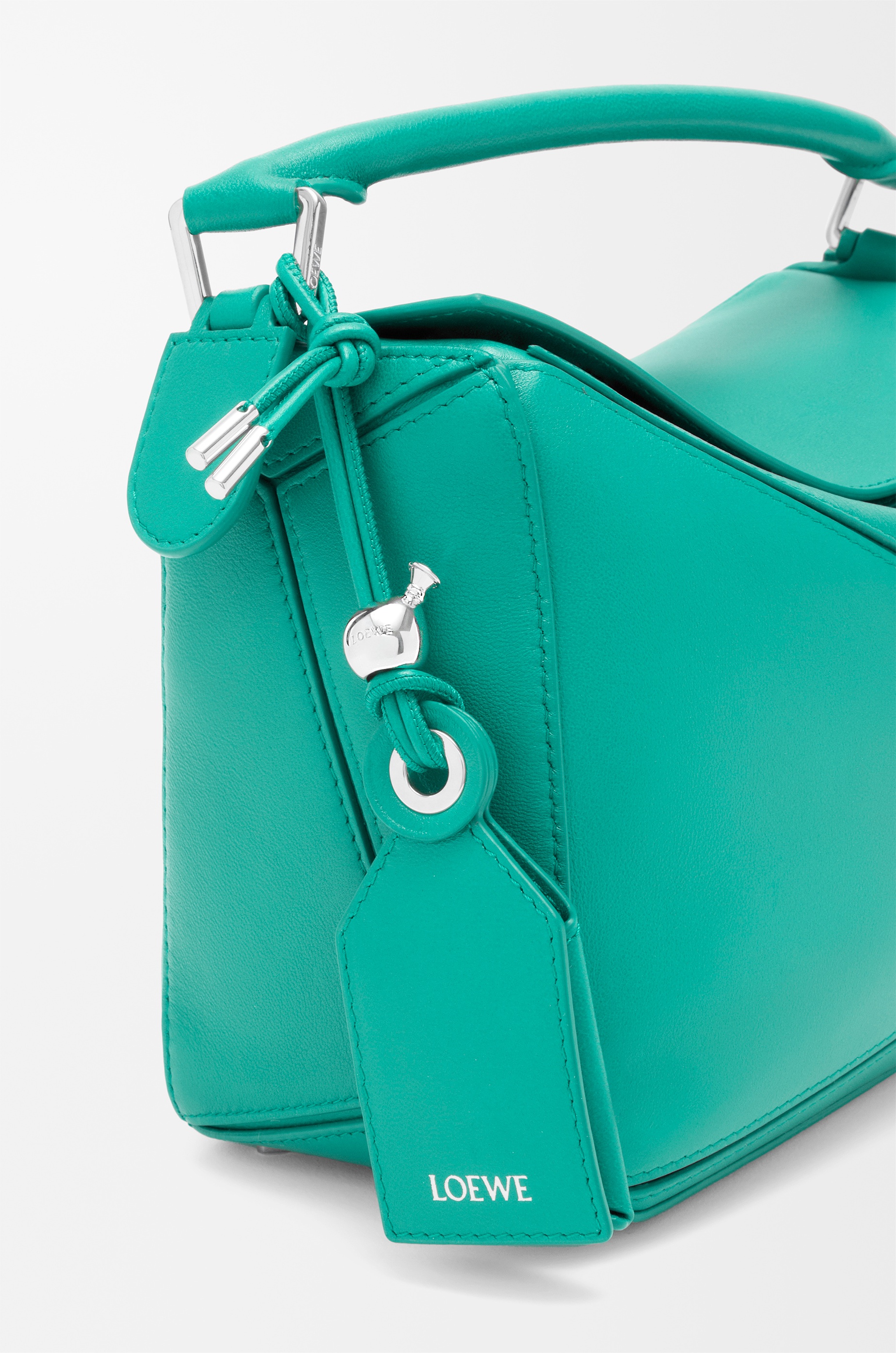 Small Featherlight Puzzle bag in nappa lambskin - 12