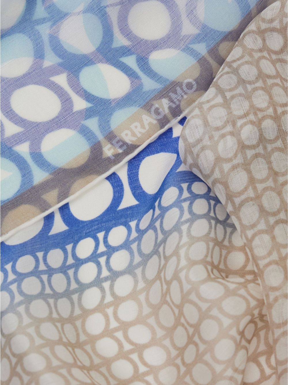 Gancini-print shawl - 2
