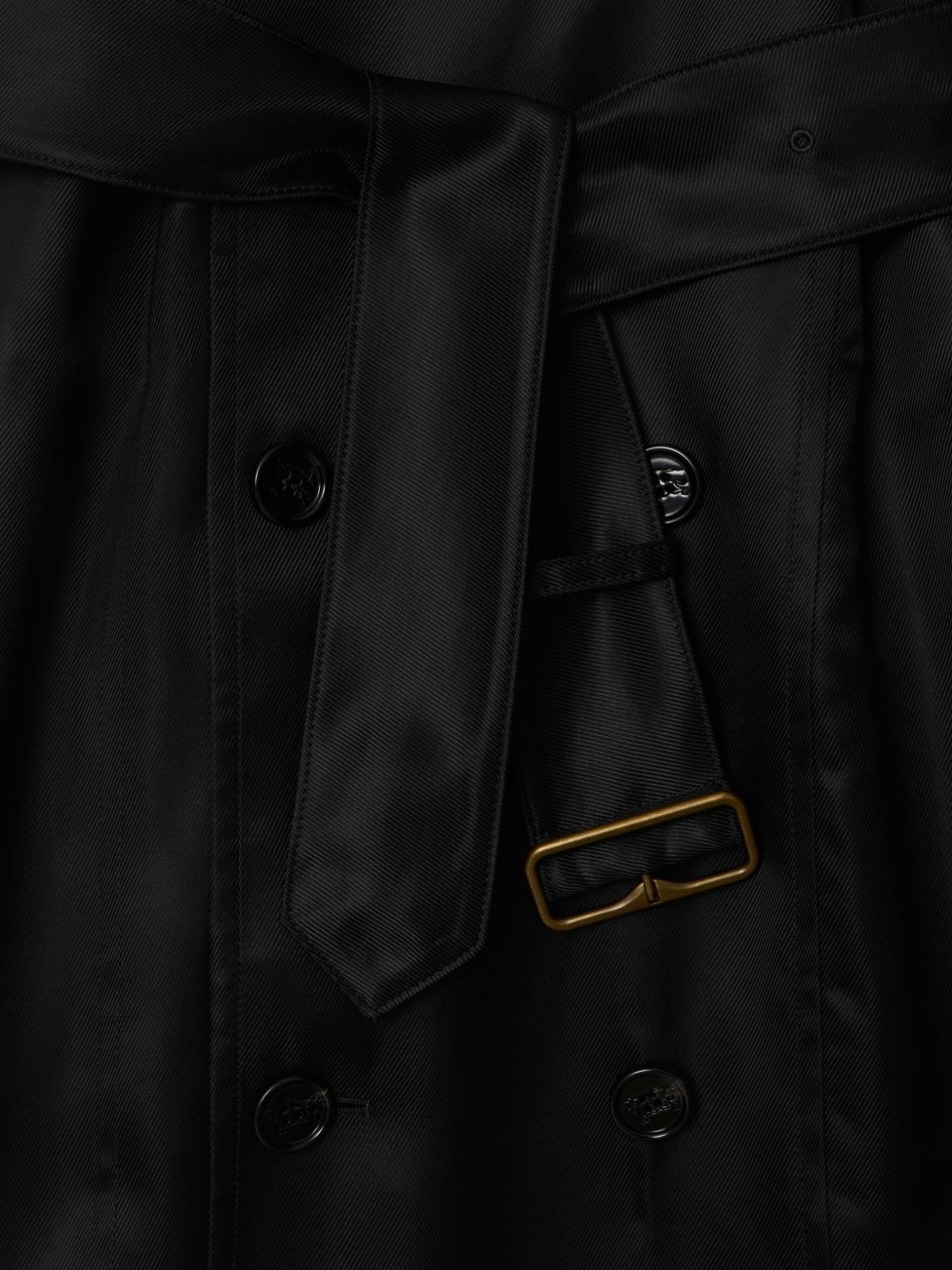 short-sleeved trench dress - 2