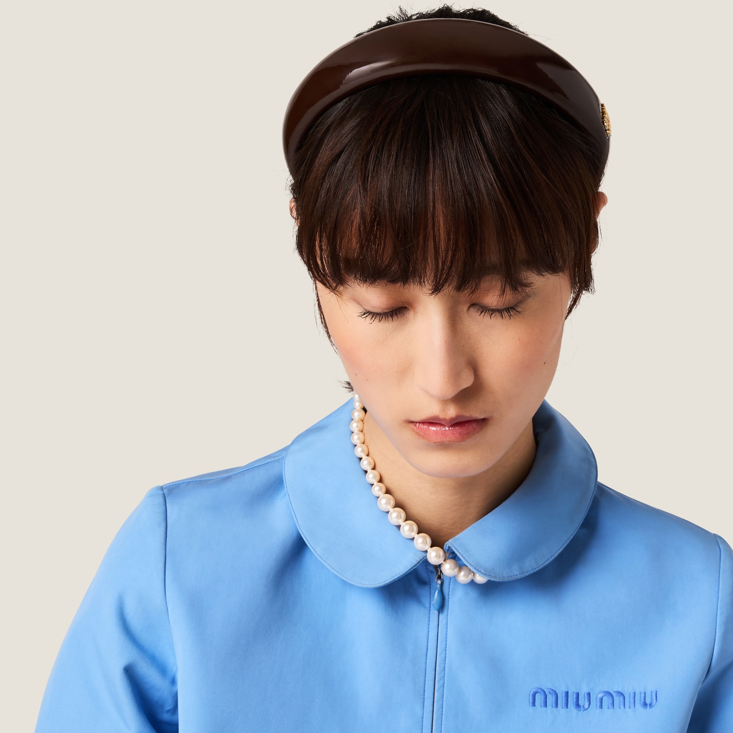 Patent leather headband - 2