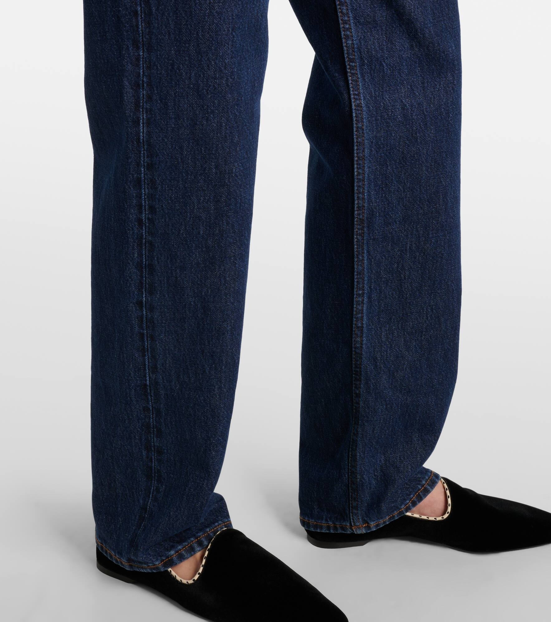 Low-rise straight jeans - 6
