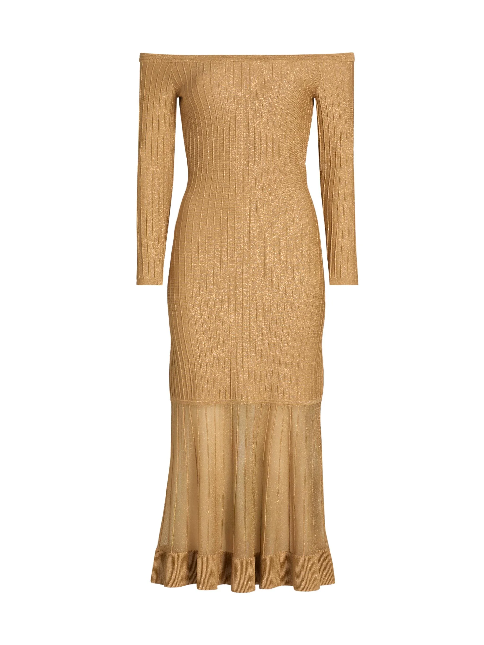Women's Rudy Knit Midi-Dress - Gold - 1