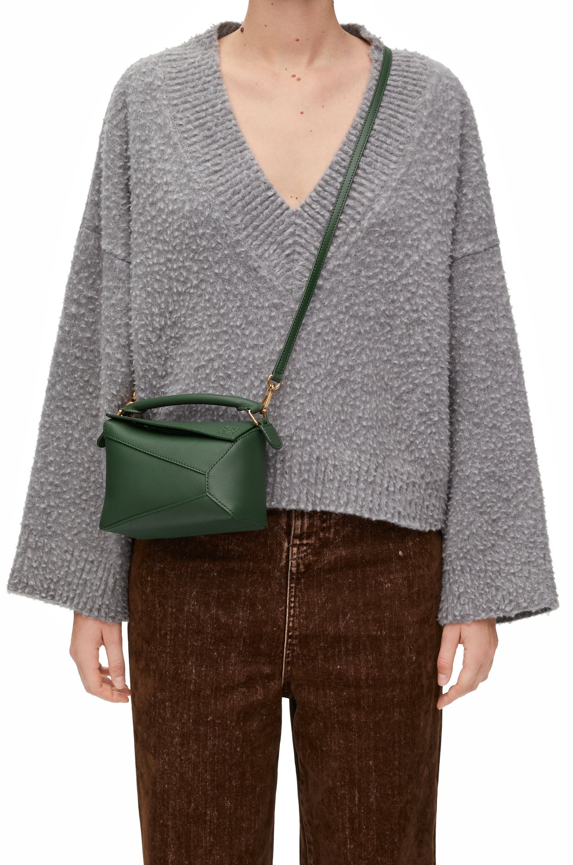 Mini Puzzle bag in classic calfskin - 3